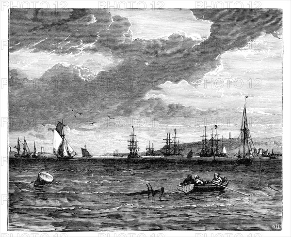 Spithead, Hampshire, c1888. Artist: Unknown