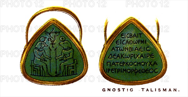 Gnostic Talisman, 1923. Artist: Unknown