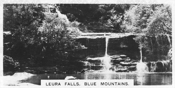 Leura Falls, Blue Mountains, Australia, 1928. Artist: Unknown