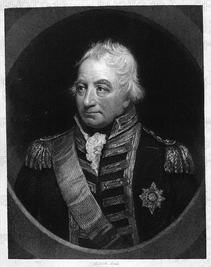 John Jervis (1735-1823), 1st Earl of St Vincent, 1851.Artist: G Cook