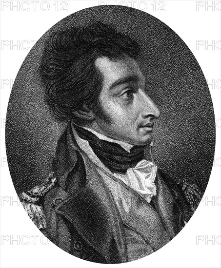 Admiral Sir William Sydney Smith (1764-1840), naval commander, 1837.Artist: J Hopwood