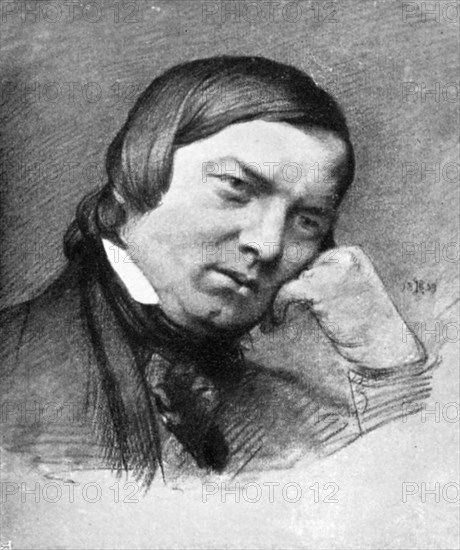 Robert Schumann, (1810-1856), German composer and pianist, 1909.Artist: Robert Schumann Artist: Unknown