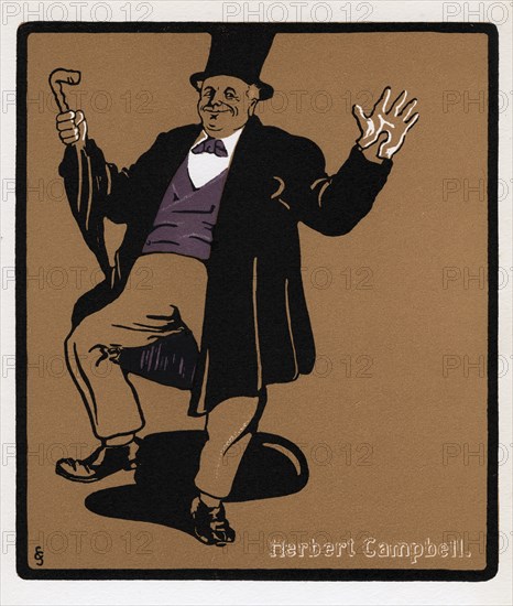 Herbert Campbell (1844-1904), Drury Lane comedian, 19th century. Artist: Unknown