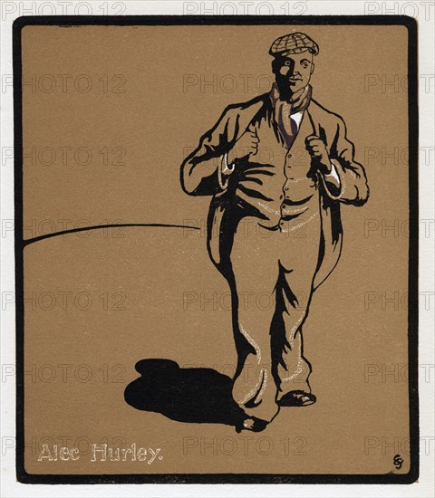 Alec Hurley (1871-1913), music hall star, late 19th century. Artist: Unknown