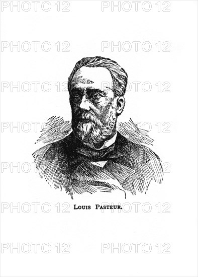 Louis Pasteur, 19th century French microbiologist and chemist, (20th century). Artist: Unknown