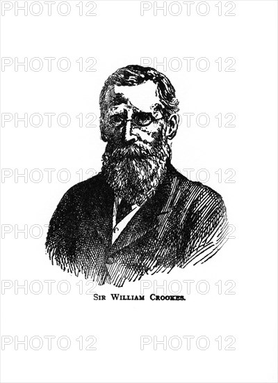 Sir William Crookes, English chemist and physicist, (20th century). Artist: Unknown