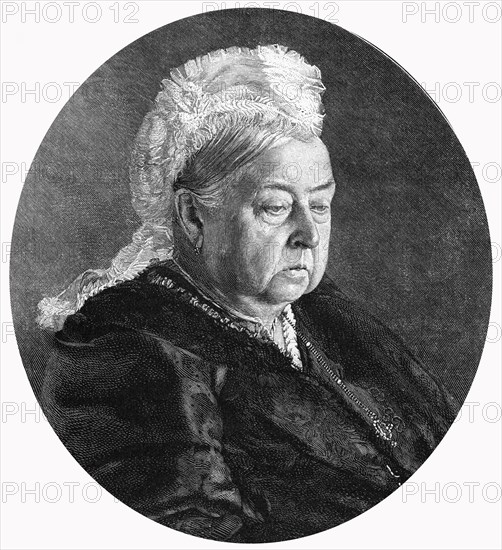 Queen Victoria, 1900. Artist: Unknown