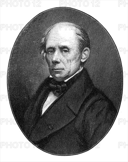 Guillaume Henri Dufour (1787-1875), Swiss general and topographer, 1900.Artist: Scheffer