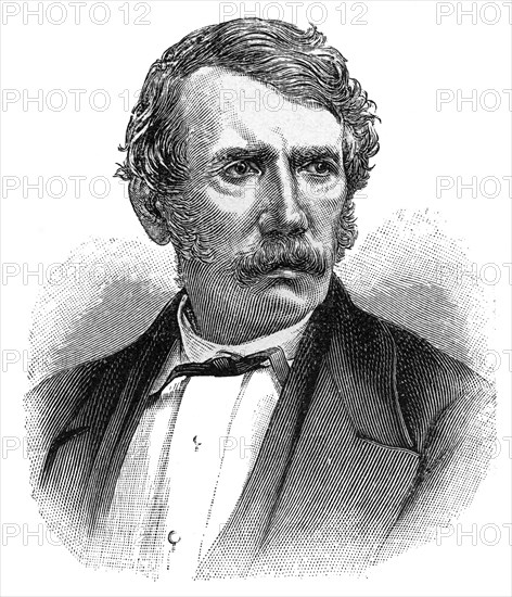 David Livingstone, 19th century Scottish missionary and explorer, (1900). Artist: Unknown