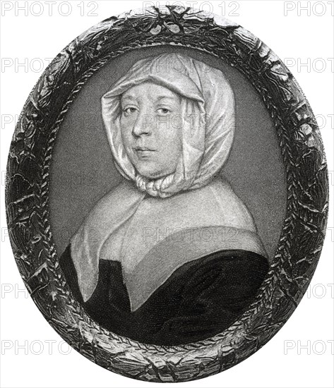 Elizabeth Steward, mother of Oliver Cromwell, 17th century, (1899). Artist: Unknown