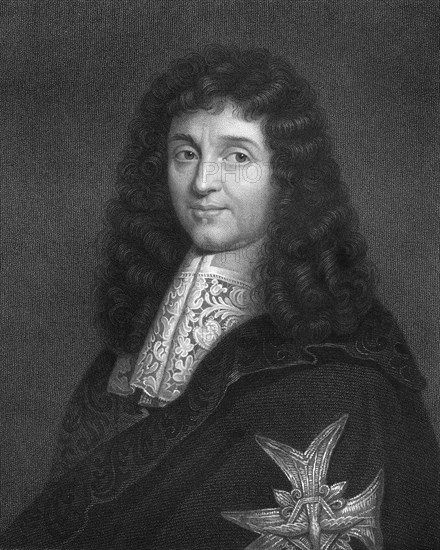 Jean-Baptiste Colbert, 17th century French statesman, (1836).Artist: W Holl