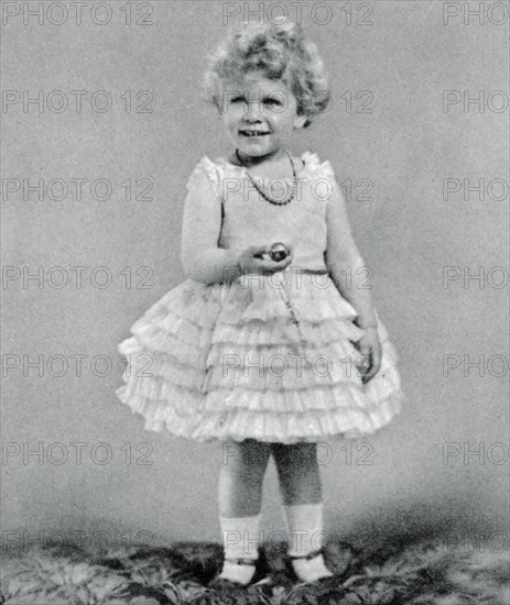 Princess Elizabeth aged two in 1928, (1937). Artist: Unknown