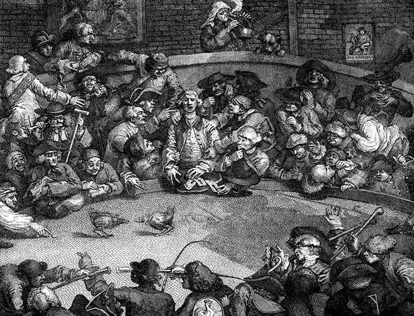 'The Cock-pit', 1759.Artist: William Hogarth