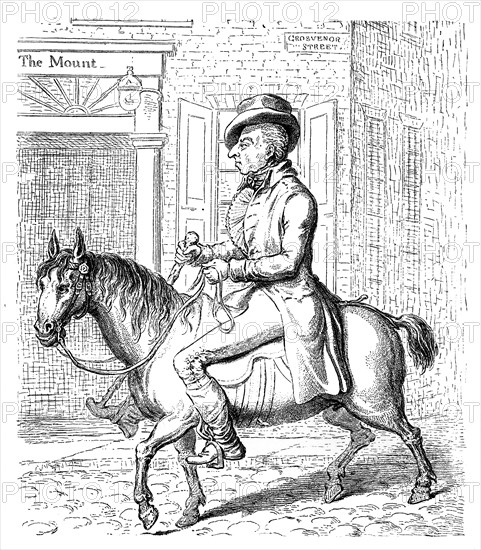 'Georgey a' Cockhorse', 1796. Artist: Unknown