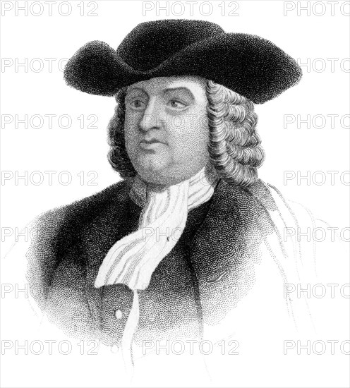 William Penn, founder of the Commonwealth of Pennsylvania, (c1850). Artist: Unknown