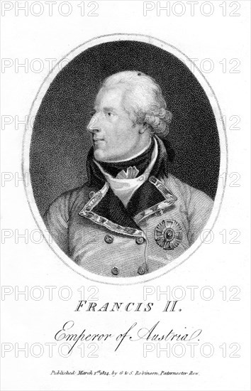 Francis II, Holy Roman Emperor, 1814. Artist: Unknown