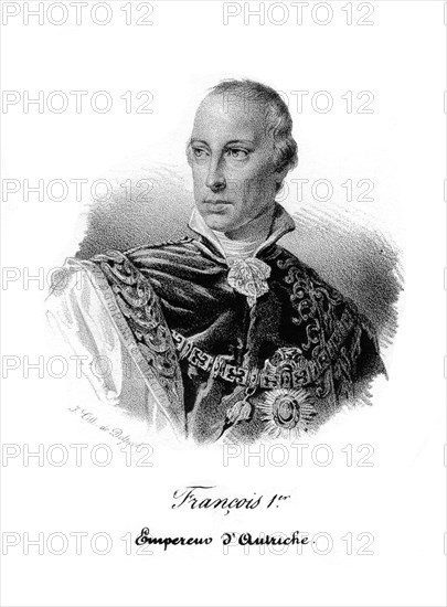 Emperor Francis I of Austria, (19th century). Artist: Unknown