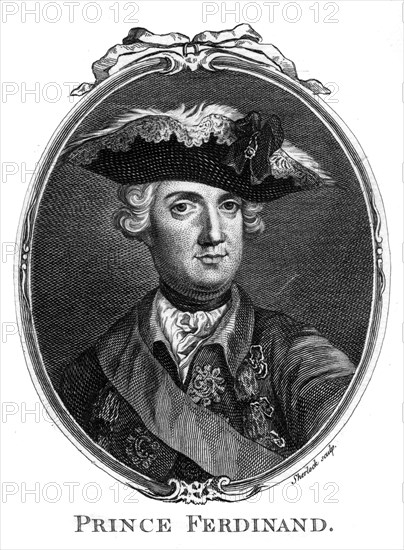 Prince Ferdinand, Duke of Brunswick, (19th century). Creator: Sherlock.