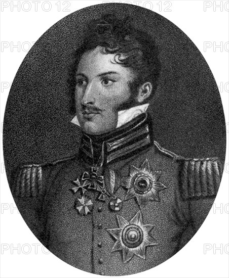 Prince Leopold of Saxe-Coburg-Saalfeld, 19th century. Artist: Unknown