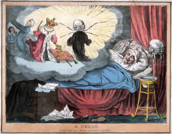'A Dream', 1829. Artist: Unknown