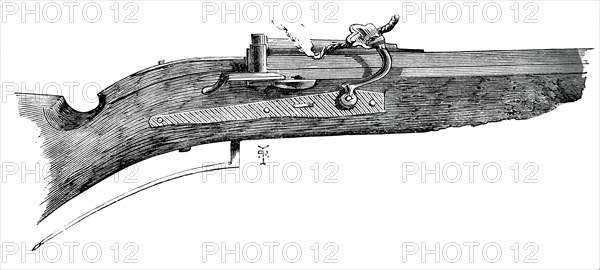 Early match caliver, 1590, from Penshurst, (c1880). Artist: Unknown