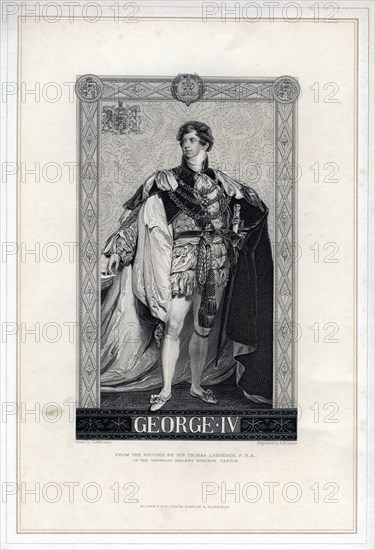 George IV, King of the United Kingdom and Hanover, early 19th century.Artist: Krausse