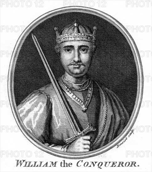 William the Conqueror.Artist: Benoist