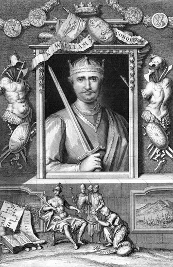 William the Conqueror.Artist: George Vertue