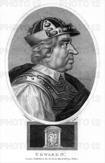 King Edward IV of England, (1804).Artist: J Chapman