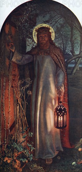 'The Light of the World', c1851-1853.Artist: William Holman Hunt