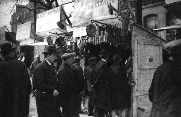 Ham Fair on the Boulevard Richard Lenoir, Paris, 1931.Artist: Ernest Flammarion