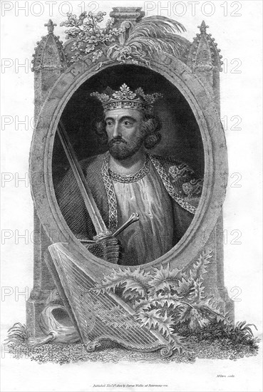 Edward I of England, (1804).Artist: Milton