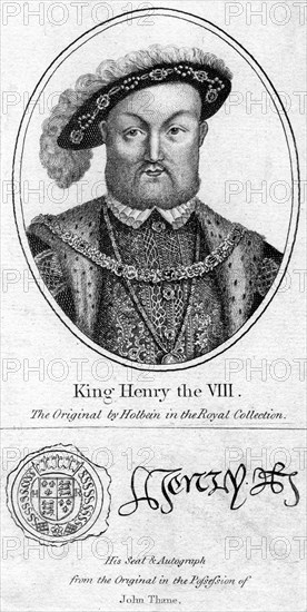 Henry VIII of England, (1491-1547). Artist: Unknown