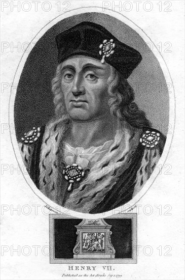 Henry VII of England, (1799).Artist: J Chapman