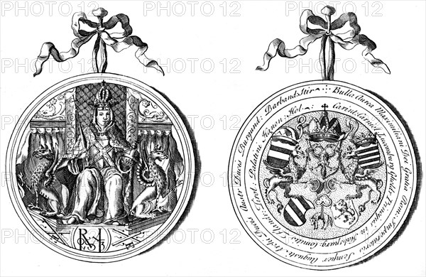 The Imperial Seal of Maximilian. Artist: Unknown