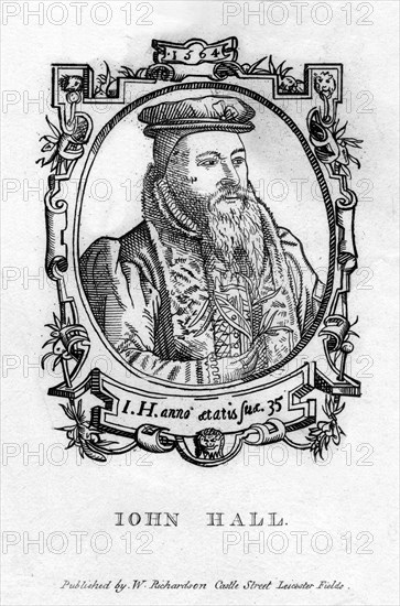 John Hall (c1575-1635), English physician. Artist: Unknown