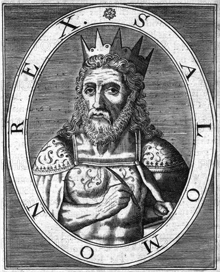 'Salomon Rex'. Portrait of King Solomon. Artist: Unknown