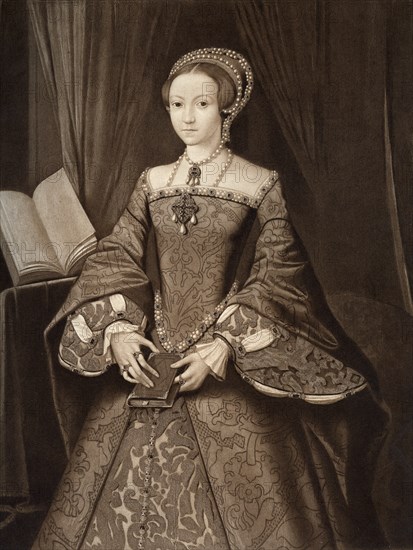 Princess Elizabeth, later Queen', c1547, (1902). Artist: Unknown