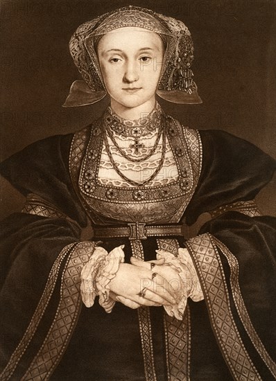'Anne of Cleves', 1539, (1902). Artist: Hans Holbein the Younger