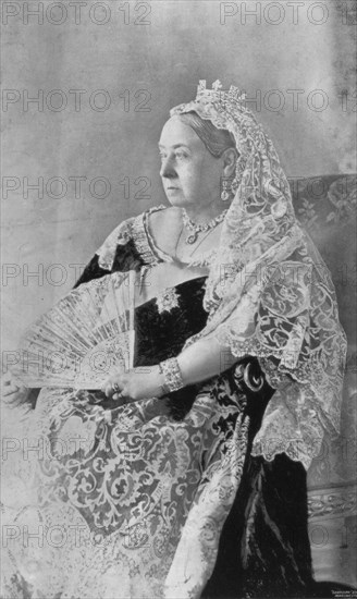 Queen Victoria of the United Kingdom, 1894.Artist: Hughes & Mullins