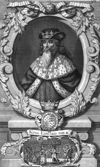 Edward III, King of England. Artist: R Sheppard