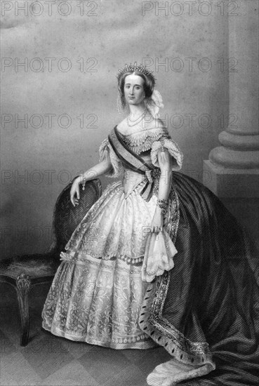 The Empress of the French, c1860.Artist: DJ Pound