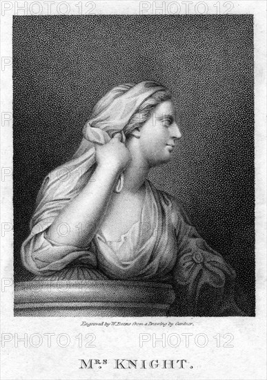 Mrs Knight, Singer and favourite of Charles II, c1750-1780.Artist: W Evans