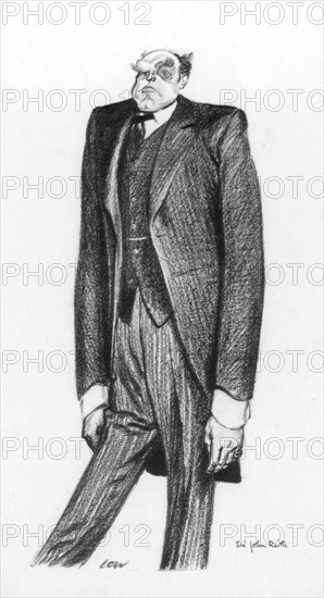 'John Reith, 1st Baron Reith', 1933.Artist: Robert Low