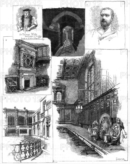 Merchant Taylors' Company, one of the City Guilds, 1884.Artist: Horestier