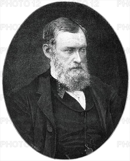 William Edward Forster, 19th century British industrialist and Liberal Party statesman, (1900).Artist: Russell & Sons