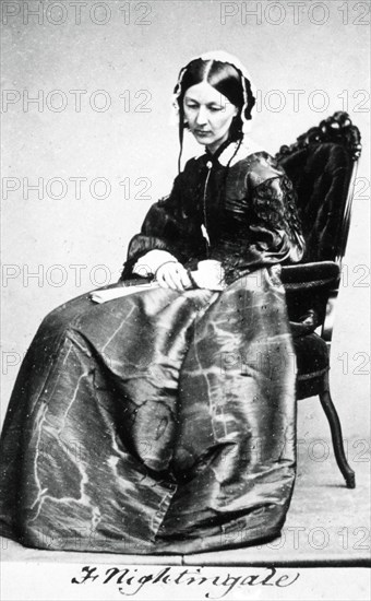 Florence Nightingale (1820-1910), 1854. Artist: Unknown