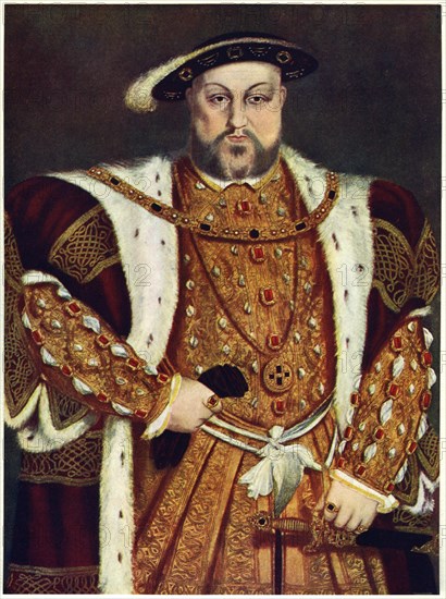 'Henry VIII', c1517-1540.Artist: Hans Holbein the Younger