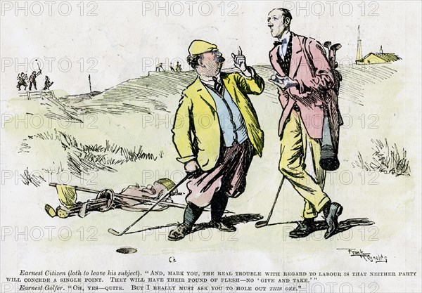 'Golf', 1919. Artist: Unknown