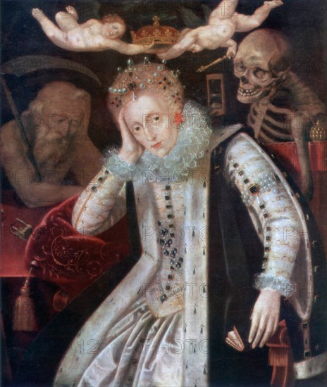 'Elizabeth, The Weary Sovereign', c1610 (1937). Artist: Unknown